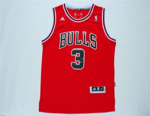 Maillot De Basket Chicago Bulls Doug McDermott 3 Tissus Sportif Fans Edition Rouge